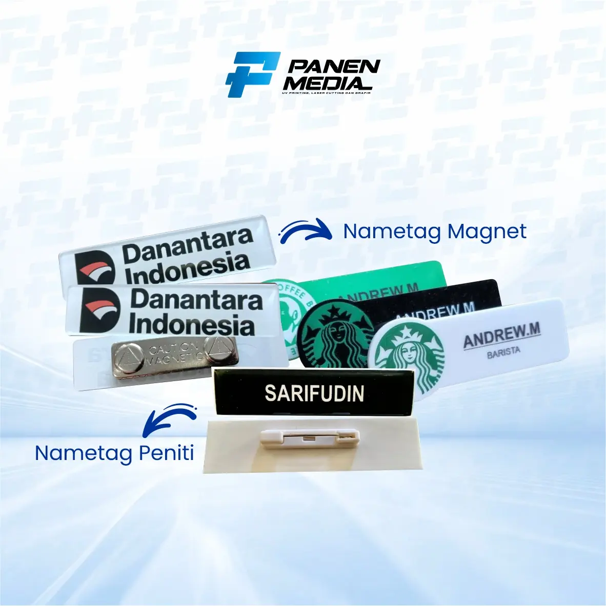 Nametag Akrilik